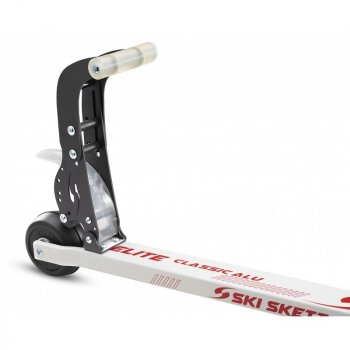 Zamontowany hamulec Ski Skett Stop&Go 2.0